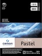MI-TEINTES PAD BLACK 24 SHEETS 9X12