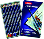 Derwent Watercolor Pencil 12 Color Set Tin