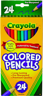 CRAYOLA COLOR PENCIL 24CT