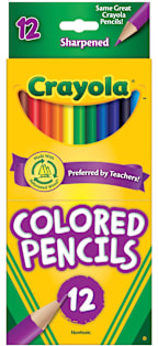 CRAYOLA COLOR PENCIL 12 PK