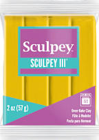 Sculpy III 2Oz Yellow