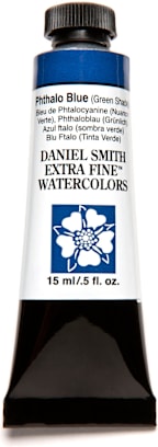 DANIEL SMITH WATERCOLOR 15ML PHTHALO BLUE GREEN SHADE