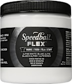 Flex Screen Printing Ink Fabric 8OZ Alpine White