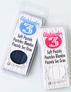 Alphacolor Square Pastel Set Of 3 Sticks In White