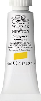Designer Gouache 14mL Cadmium Yellow Pale