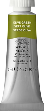 Professional Watercolor 14mL Olive Green
