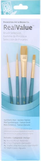 BRUSH GOLD TAKLON VALUE 4 PACK