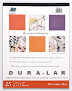 Dura-Lar Matte .005 9X12 25/Sheets