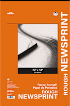 Pro Art 24x36 32-pound Rough Newsprint Tape Bound Pad 50/Sheets