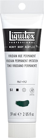 Heavy Body Acrylic 2oz Viridian Hue Permanent