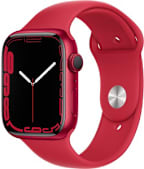 APPLE WATCH SERIES 7 GPS, 45MM (PRODUCT)RED ALUMINUM CASE WITH (PRODUCT)RED SPORT BAND - REGULAR - ONLINE ONLY