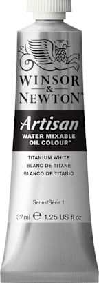 ARTISAN WATER MIXABLE OIL  37ML TITANIUM WHITE