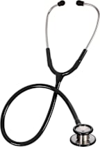 CLINICAL I STETHOSCOPE IN 2 PIECE BOX-BLACK