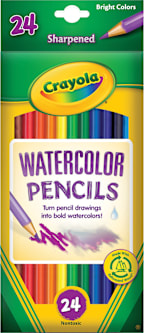 CRAYOLA WATERCOLOR PENCIL SET 24 COUNT