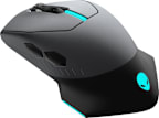 Dell Alienware AW610M Wired/Wireless Gaming Mouse, Gray - ONLINE ONLY