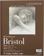 Bristol 400 Series 2Ply Smooth 11X14 Tape Bound 15/Sheets