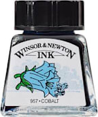 DRAWING INK 1/2 OZ COBALT