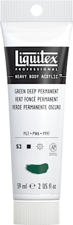 Heavy Body Acrylic 2oz Green Deep Permanent