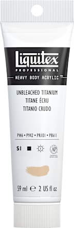 Heavy Body Acrylic 2oz Unbleached Titanium