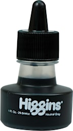 HIGGINS INK NEUTRAL GRAY WATERPROOF 1 OZ