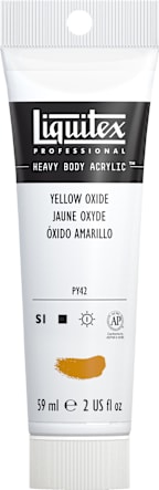 Heavy Body Acrylic 2oz Yellow Oxide