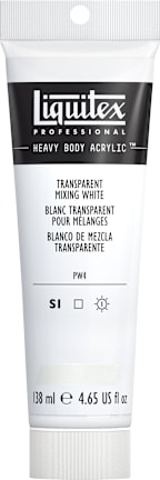 Hb Acrylic 4.65Oz Transparent Mixing White