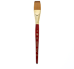 HERITAGE SYNTHETIC SABLE BRUSH WATERCOLOR STROKE 1 INCH