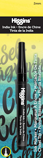 INDIA INK MARKER 2MM CHISEL TIP