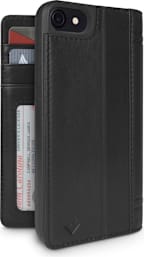 Journal Wallet Case For iPhone 7 Black - ONLINE ONLY