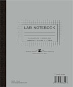 Science Lab Notebook Carbonless 4x4 Graph Ruled 50 Numbered Sets 9.25 IN x 11 IN Hard Board Covers 15# White/Canary Paper
