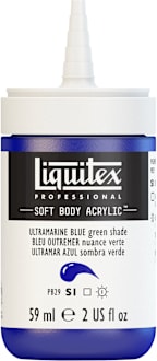 PROFESSIONAL SOFT BODY ACRYLIC 59ML ULTRAMARINE BLUE GREEN