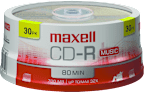 MAXELL CDR 30PK 700MB 80 MIN