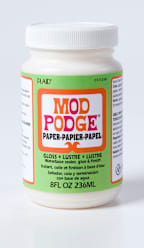 MOD PODGE PAPER GLOSS 8OZ
