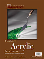 ACRYLIC 400 TAPEBOUND PAD  9X12 10 SHEETS