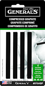 GRPHTE ART STICKS AST 4PK