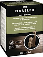 CLAY MARBLEX GRAY 5LB
