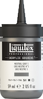 ACRYLIC GOUACHE 59ML NEUTRAL GRAY 5