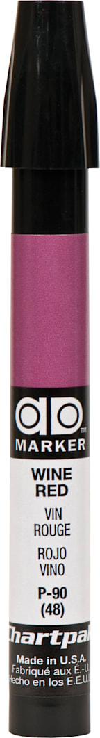AD MARKER WINE RED