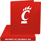 University of Cincinnati 1'' Vinyl Binder