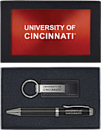 University of Cincinnati Pen and Key Chain Set