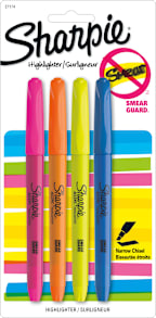 POCKET ACCENT 4PK SHARPIE