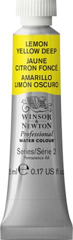 PROFESSIONAL WATERCOLOR 5ML LEMON YELLOW DEEP