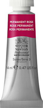 Professional Watercolor 14mL Permanent Rose