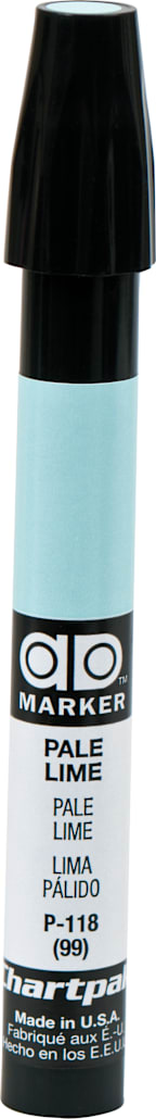 AD MARKER PALE LIME