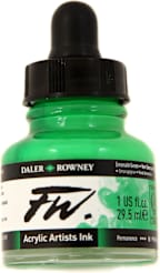 FW ACRYLIC INK 1OZ EMERALD GREEN