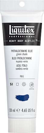 Heavy Body Acrylic 4.65Oz Tube Phthalo Blue/Green Shade