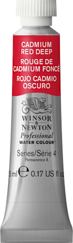 Professional Watercolor 5mL Cadmium Red Deep