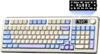 AULA S99 Pro Wireless Gaming Membrane Creamy Keyboard -Purple - ONLINE ONLY