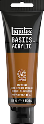 Basics 4oz Raw Sienna