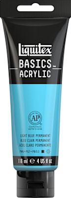Basics 4oz Permanent Light Blue